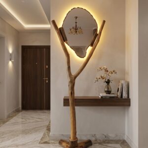 Wooden Mirror